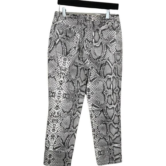 Joe's Jeans Scaled Python Size 29 Cigarette Leg Pants Brown White‎ Stretch - Picture 7 of 7